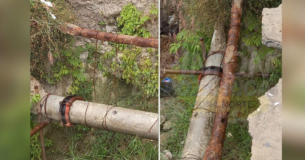 Líneas de CAEV, dañadas por el socavón