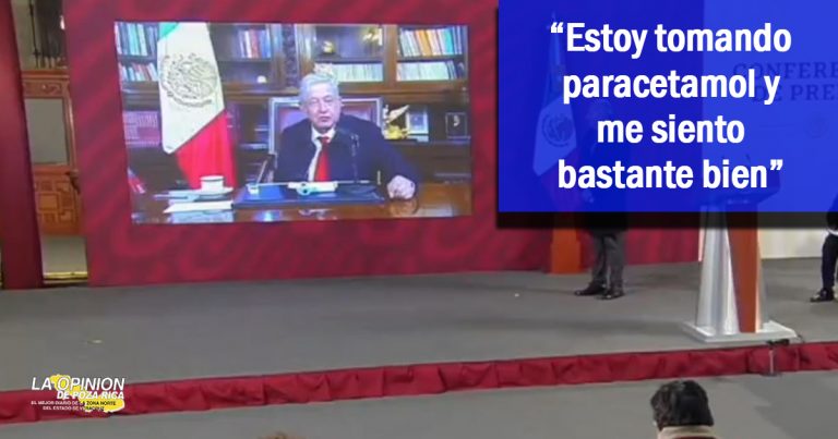 No hay que espantarse: AMLO tras contagio de COVID-19