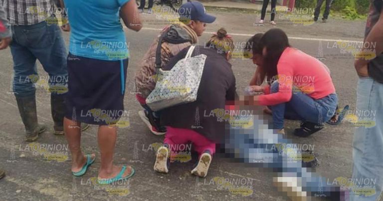 Mujer atropellada por vehículo fantasma