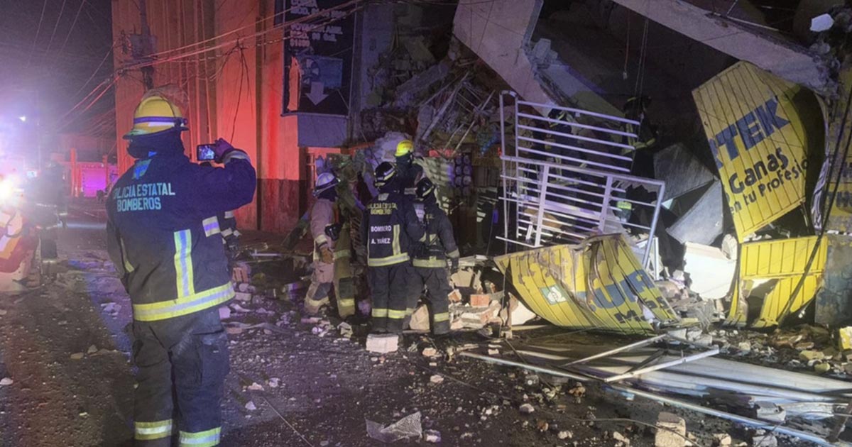 Explosión de gas deja 1 muerto en Puebla Explosión de gas deja 1 muerto en Puebla 2