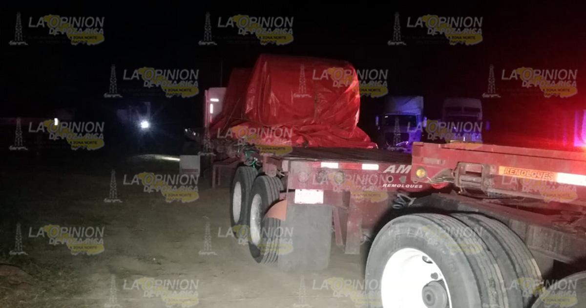 Recuperan tráiler robado