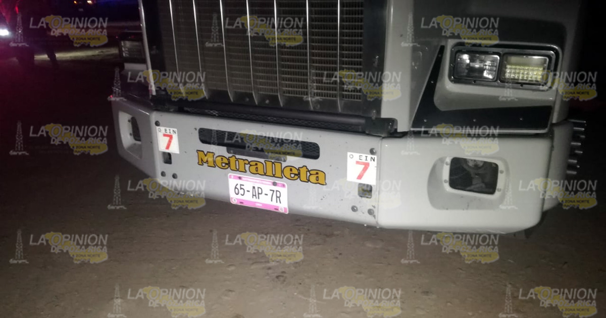 Recuperan tráiler robado