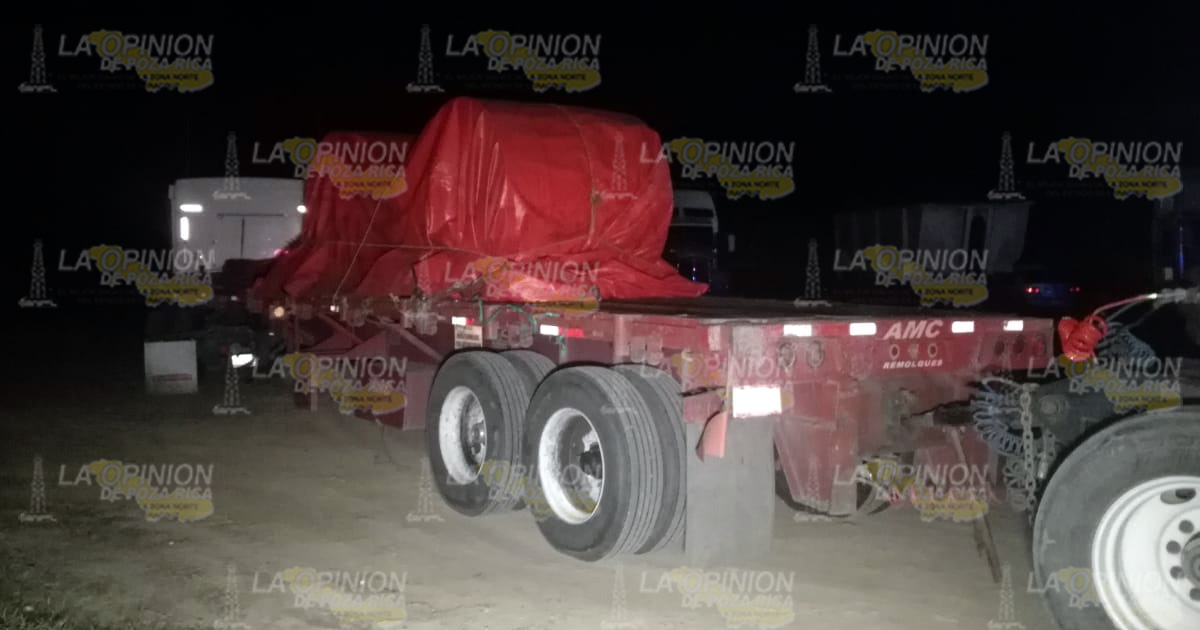 Recuperan tráiler robado