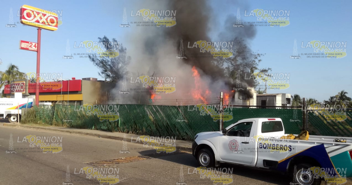 Se queman 2 campers industriales