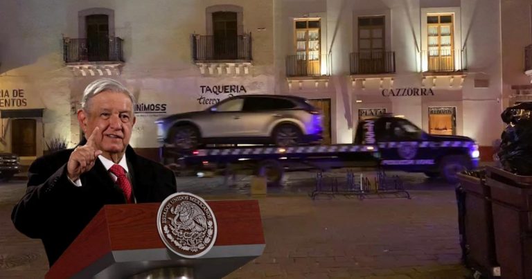 Una provocación dejar cuerpos frente al Palacio de Gobierno de Zacatecas: AMLO