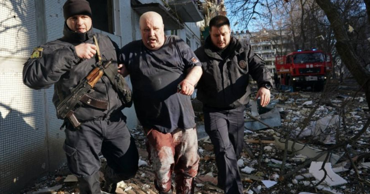 57 ucranianos muertos, saldo de la primera jornada de la guerra con Rusia