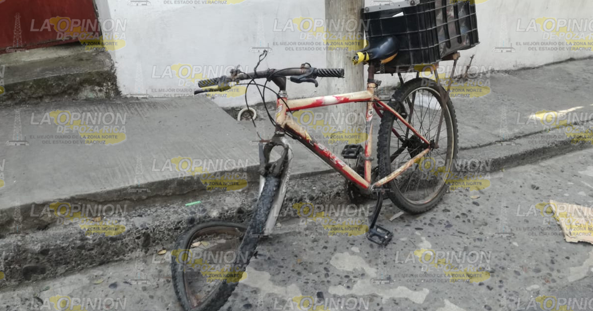 Atropellado por un auto en Tuxpan