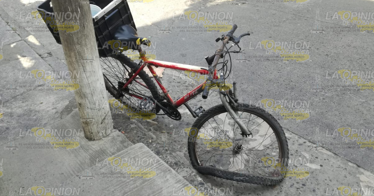 Atropellado por un auto en Tuxpan