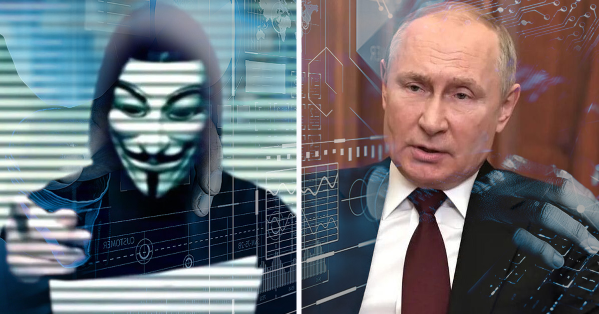 'Anonymous' declara "guerra cibernética" contra el gobierno de Rusia por invasión a Ucrania