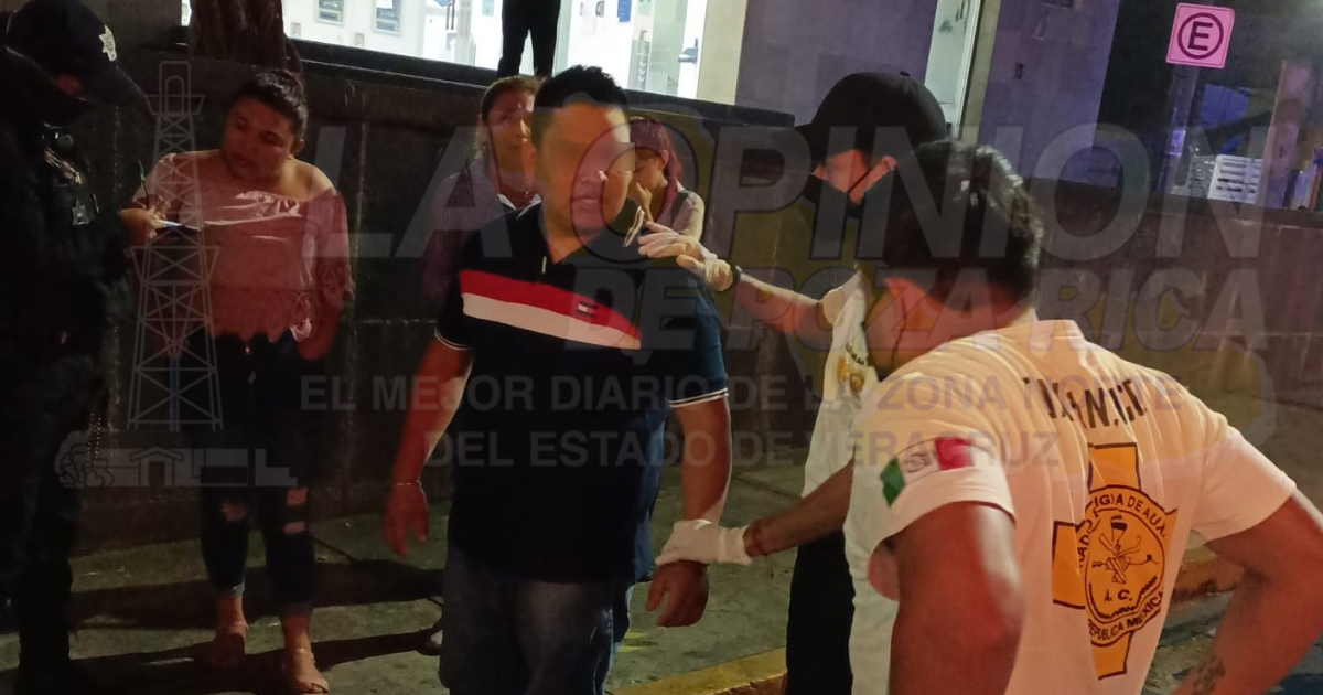 Atropellado por un taxi en Tuxpan