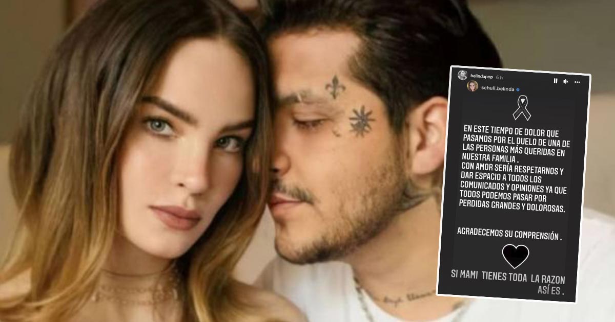 Esta fue la reacción de Belinda tras romper con Christian Nodal