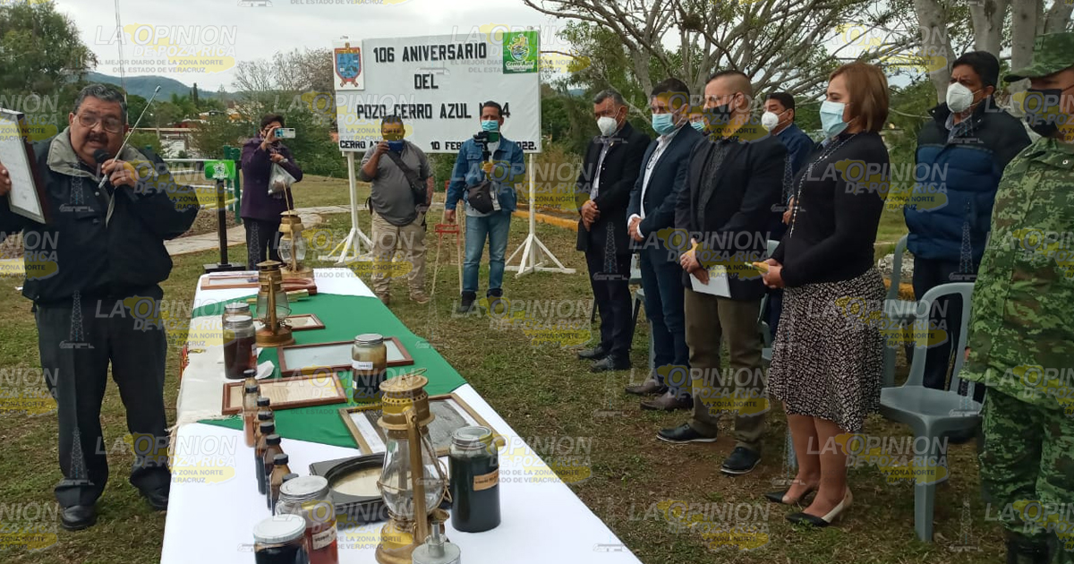 Conmemoran 106 años del Pozo Cerro Azul numero 4