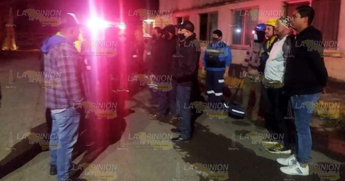 Dantesco incendio en las Instalaciones de Pemex