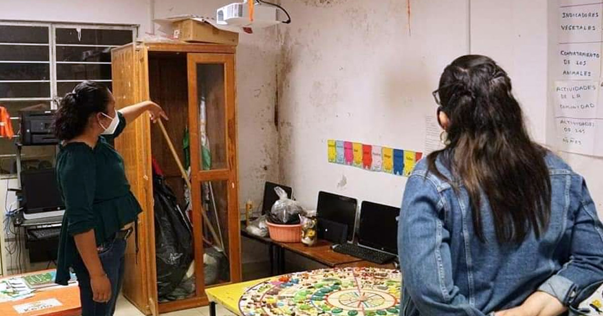 Demanda escuela indígena mejores instalaciones