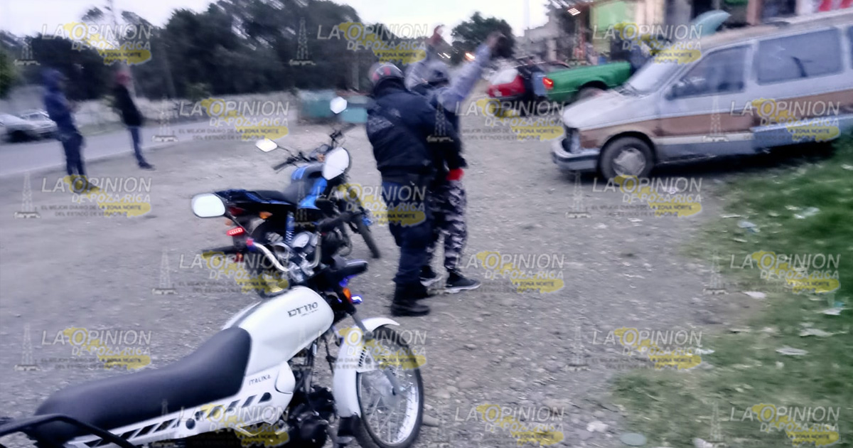 Detienen a tlaxcaltecas por agredir a policías