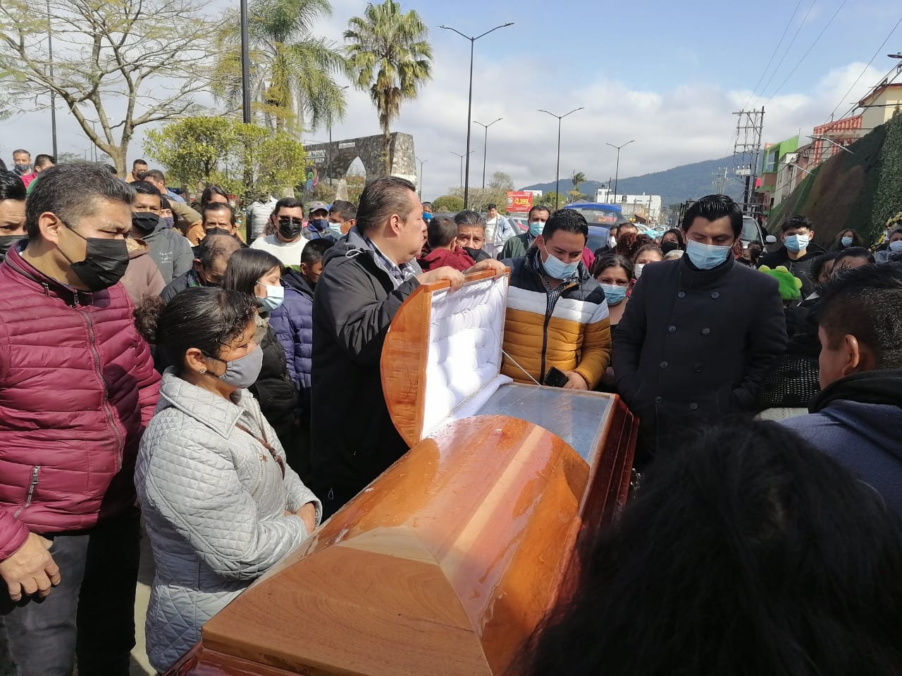 Despiden a "El Querubín", taxista xicotepense