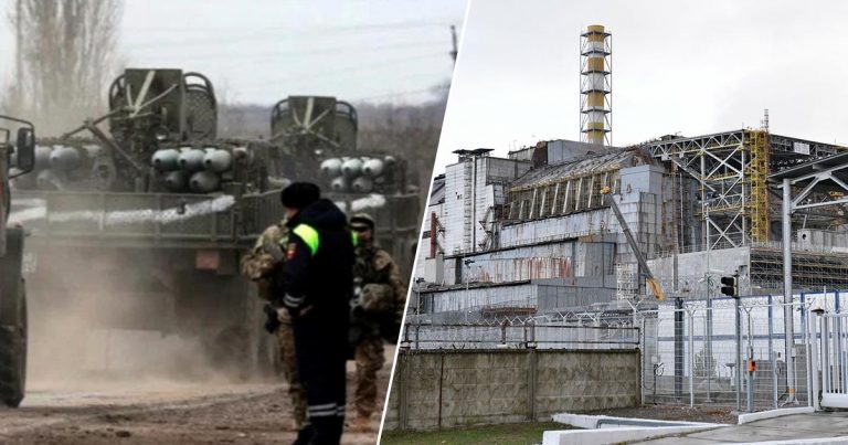 Fuerzas rusas toman la central nuclear de Chernóbil