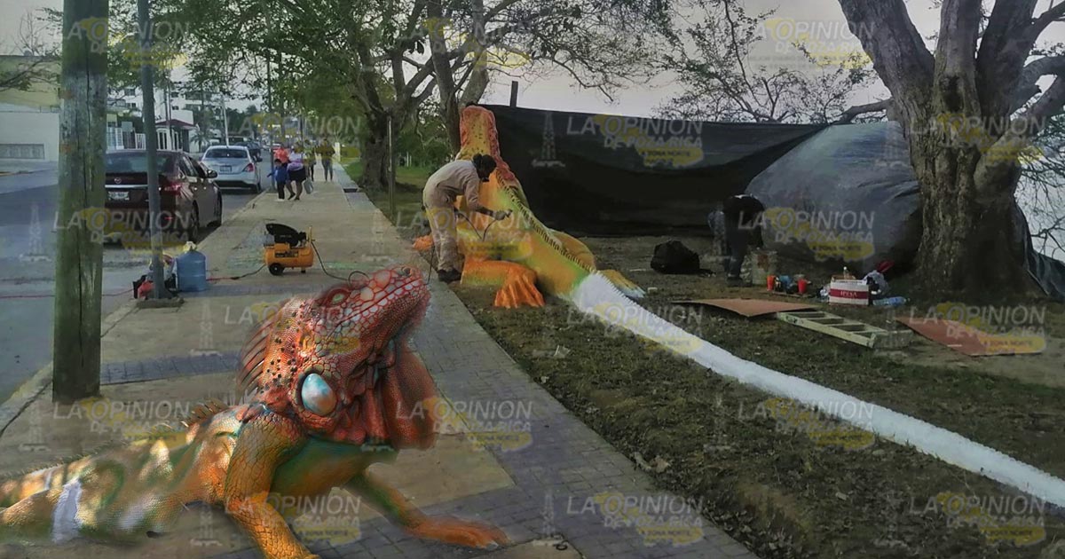 Gobierno de Toño Aguilar dejó inconclusa hasta la iguana