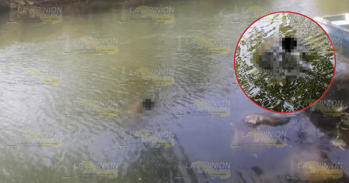 Lo encuentran flotando en el río Bobos