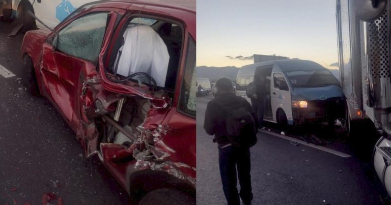 Carambola en la México-Puebla