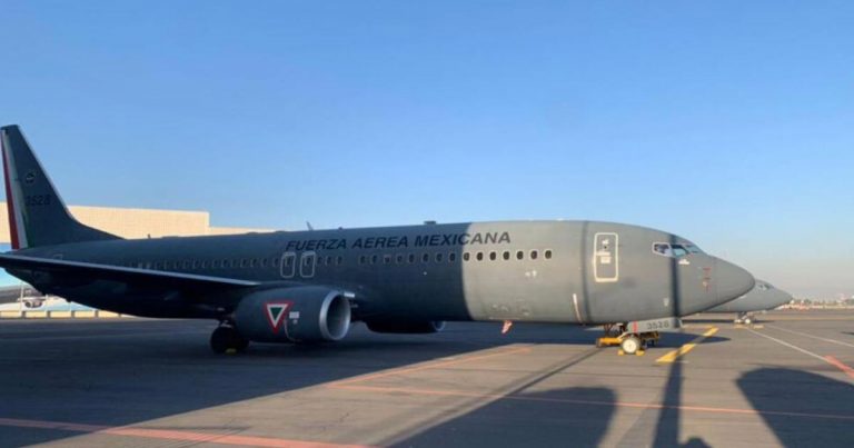 México envía avión de la Fuerza Aérea para familias en Ucrania