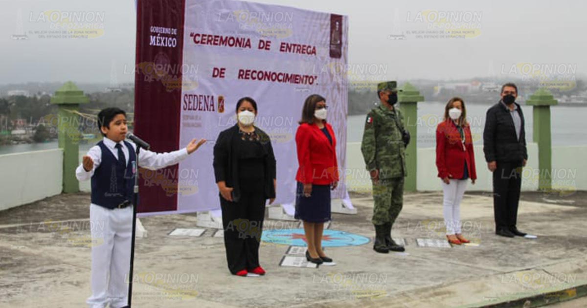 Motiva Ejército a niñez para esforzarse en su desarrollo educativo