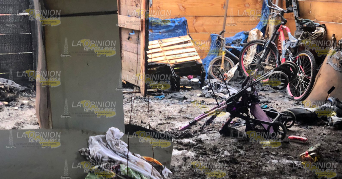 Muere bebé tras incendio