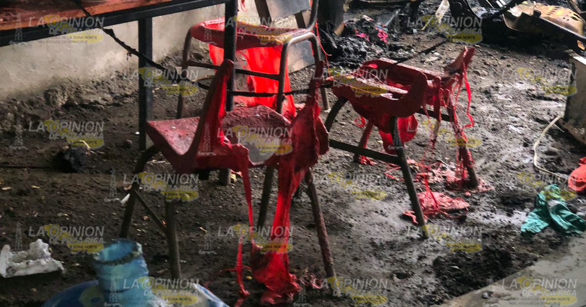 Muere bebé tras incendio