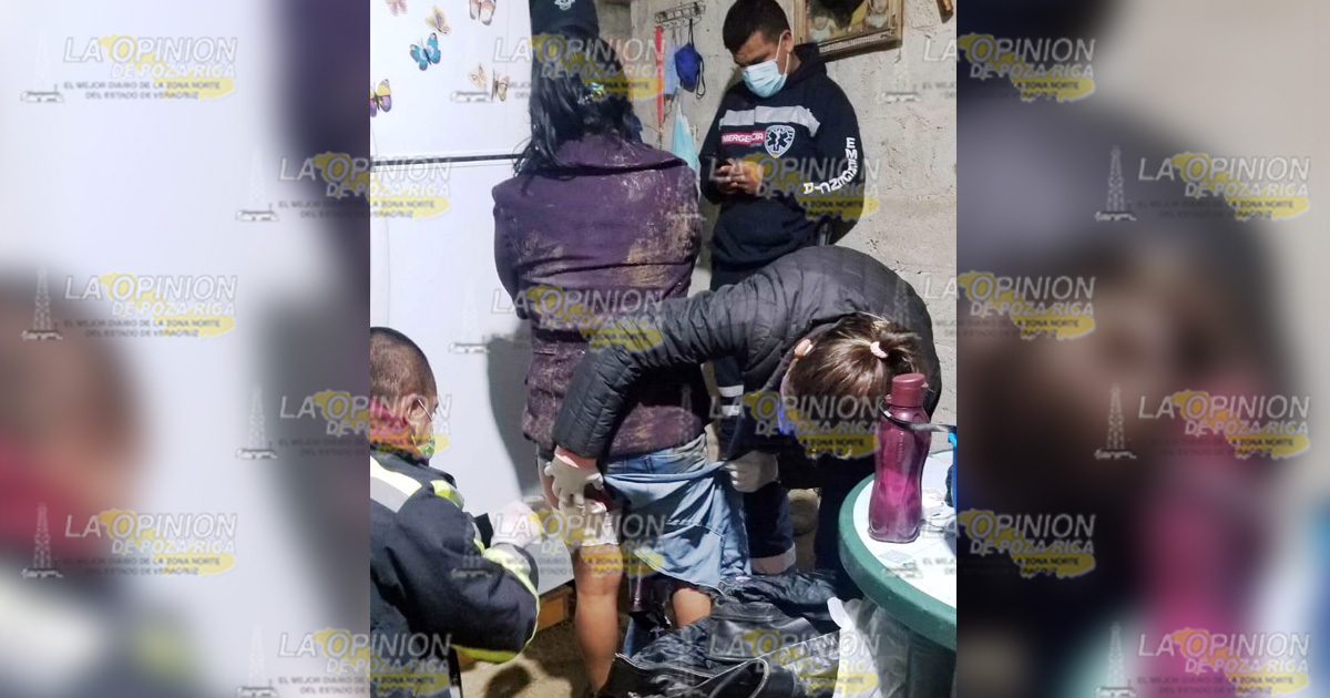 Mujer agredida con arma blanca