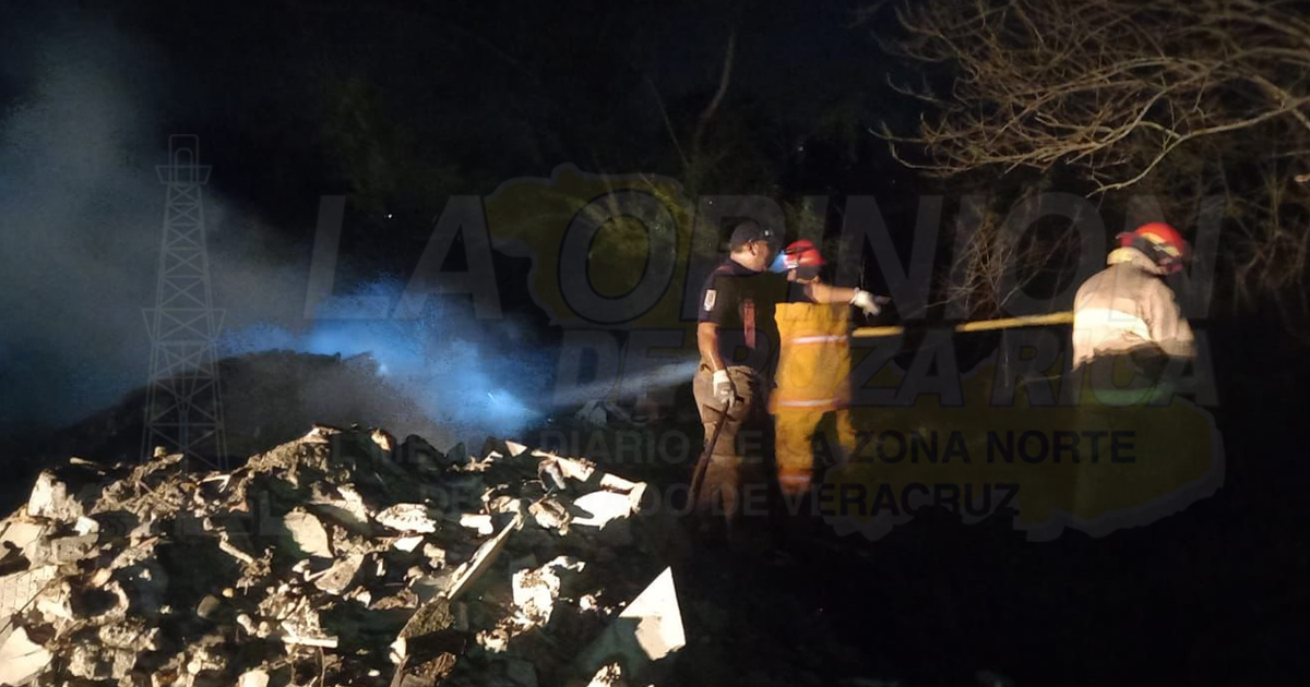 Quema de basura se sale de control