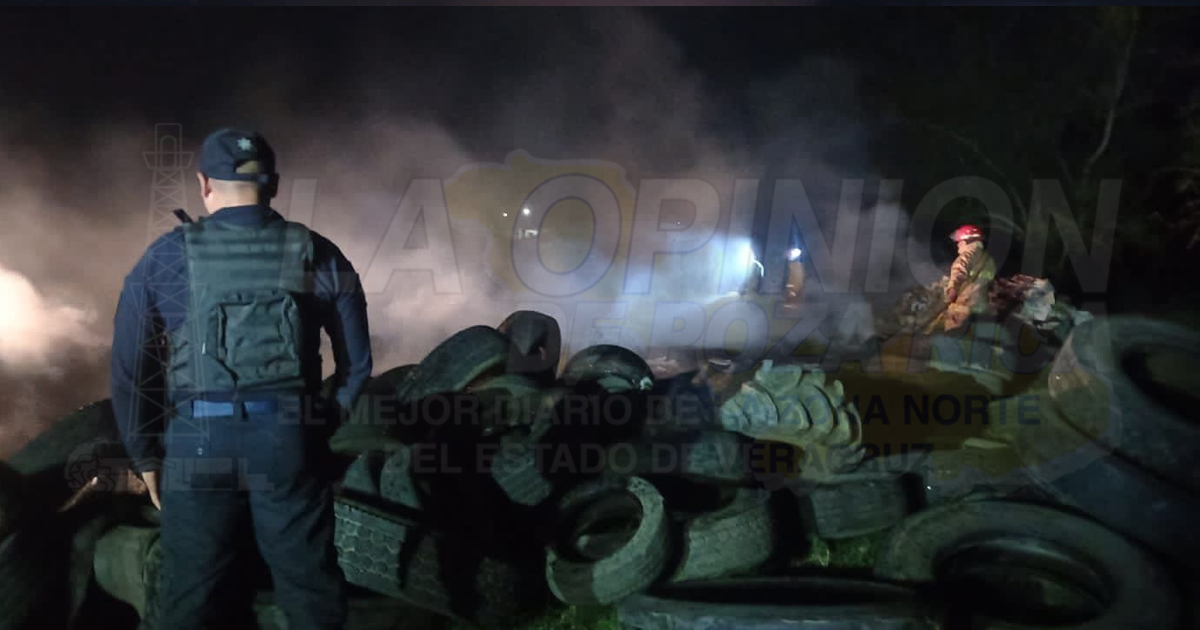 Quema de basura se sale de control