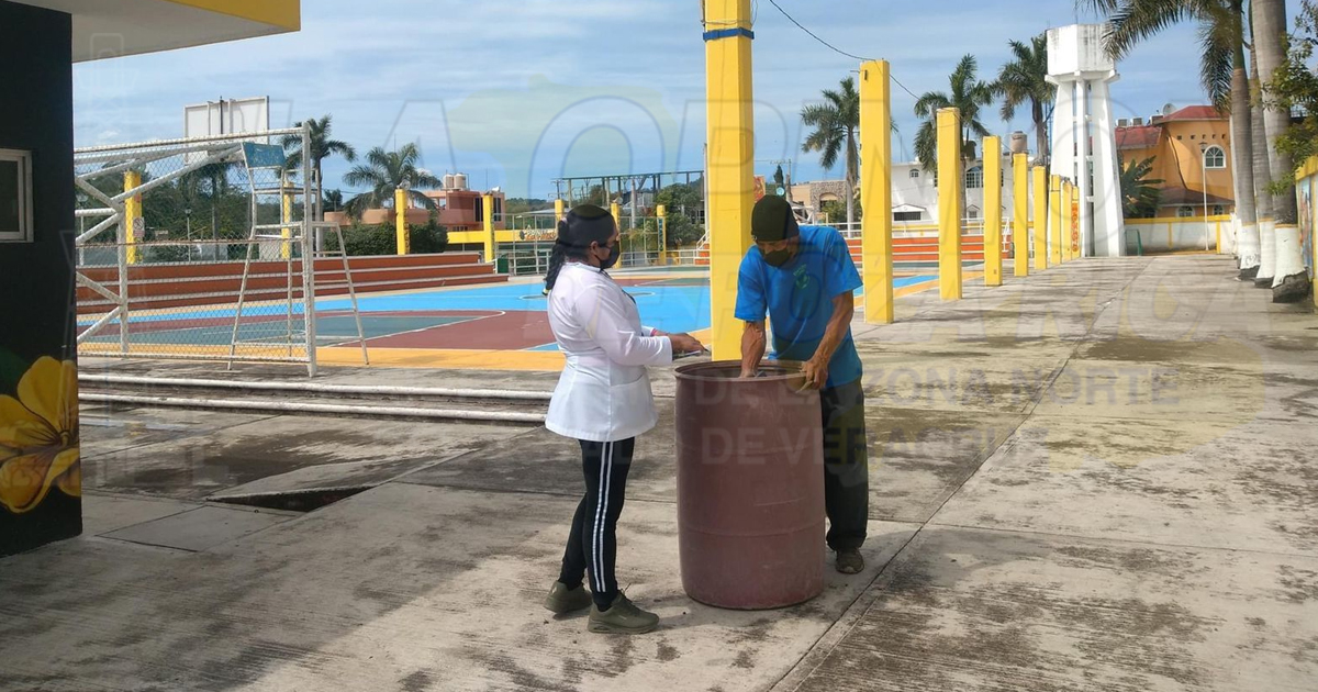 Promueven espacios libres del mosco del dengue