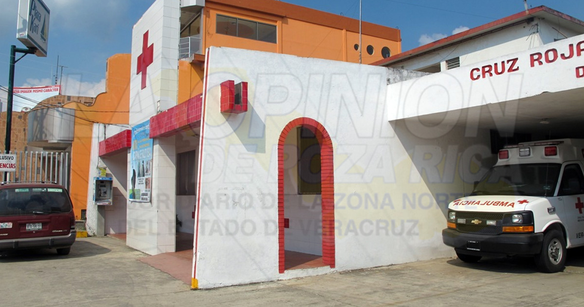 Suspenden servicios en Cruz Roja de Cerro Azul por brote de Covid-19