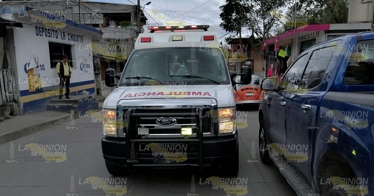 Trabajador sufre lesión en el rostro