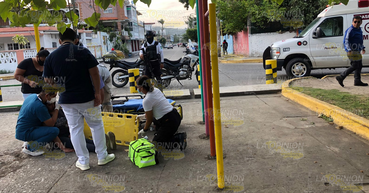 iCayó de tres metros de altura!