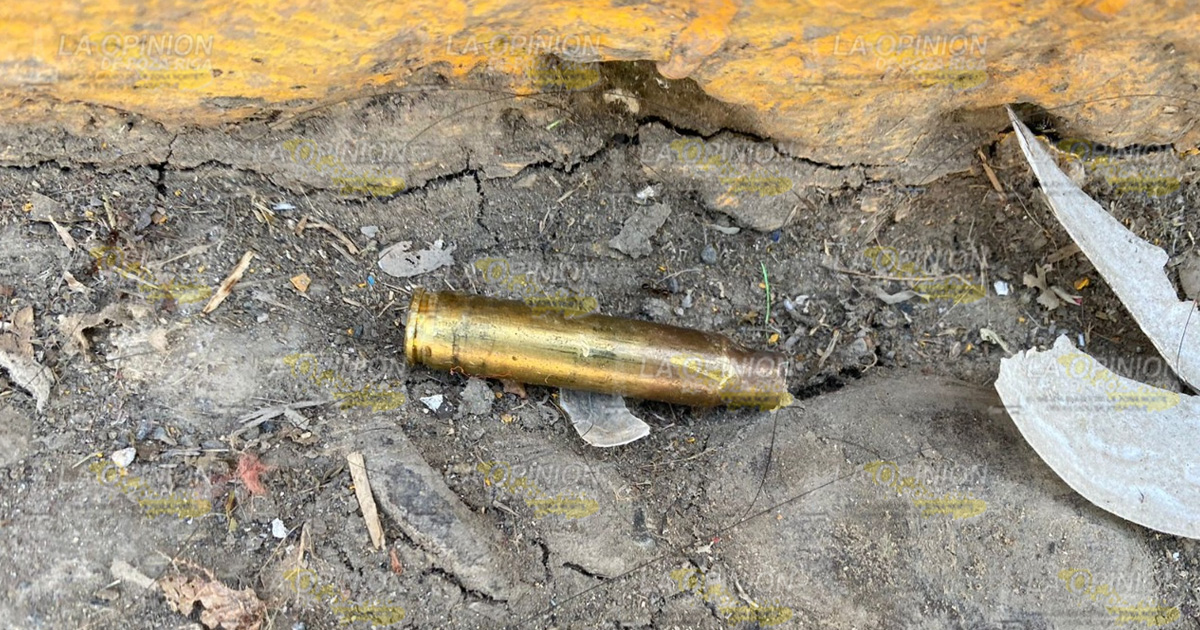 ¡Balacera en el centro de Álamo!