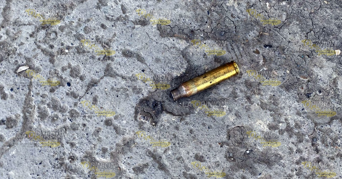 ¡Balacera en el centro de Álamo!