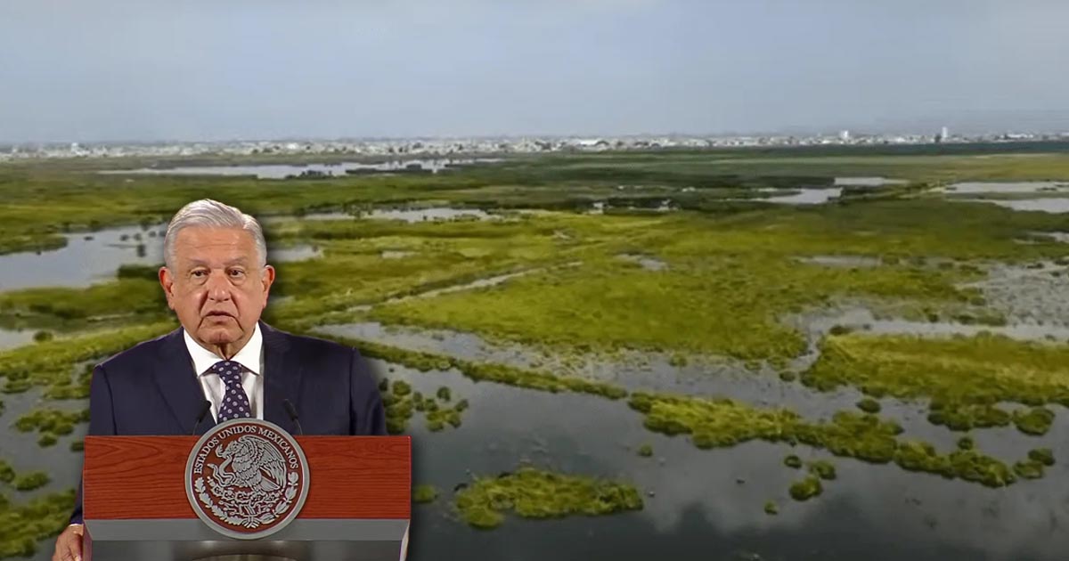 AMLO declara al Lago de Texcoco como área natural protegida AMLO declara al Lago de Texcoco como área natural protegida