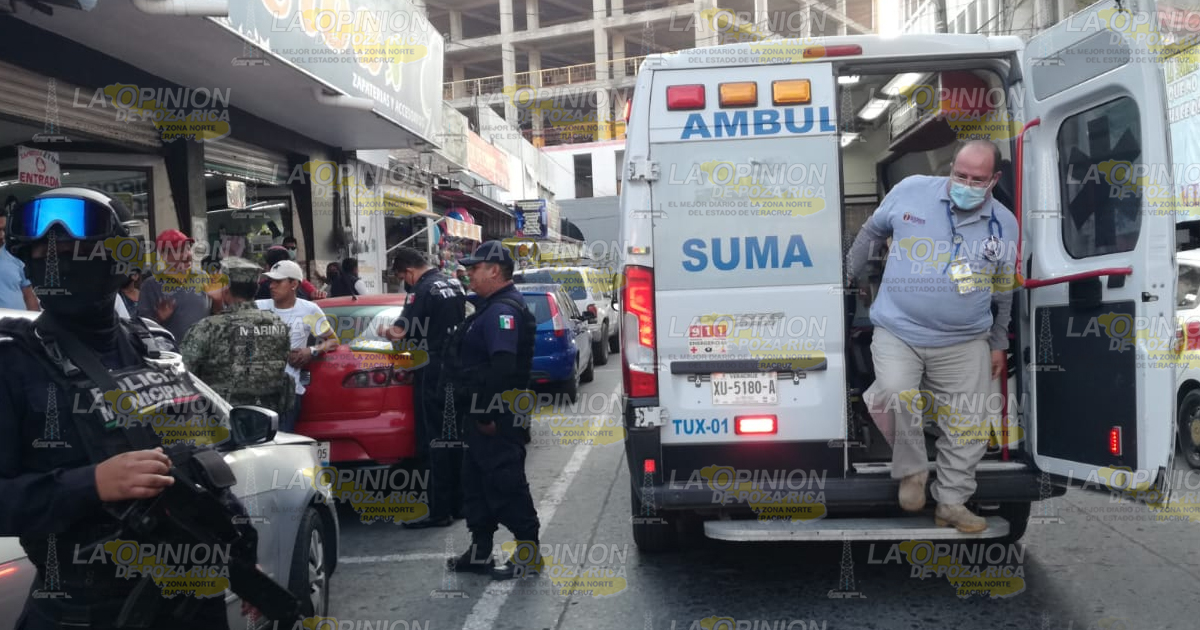 ¡Arrollada por un ciclista!