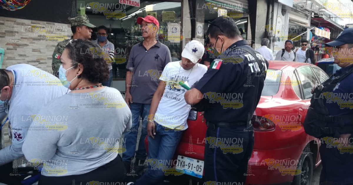 ¡Arrollada por un ciclista!