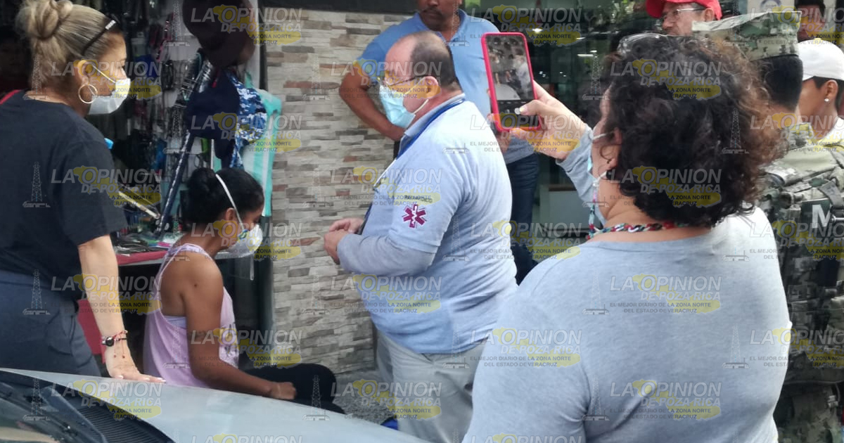 ¡Arrollada por un ciclista!