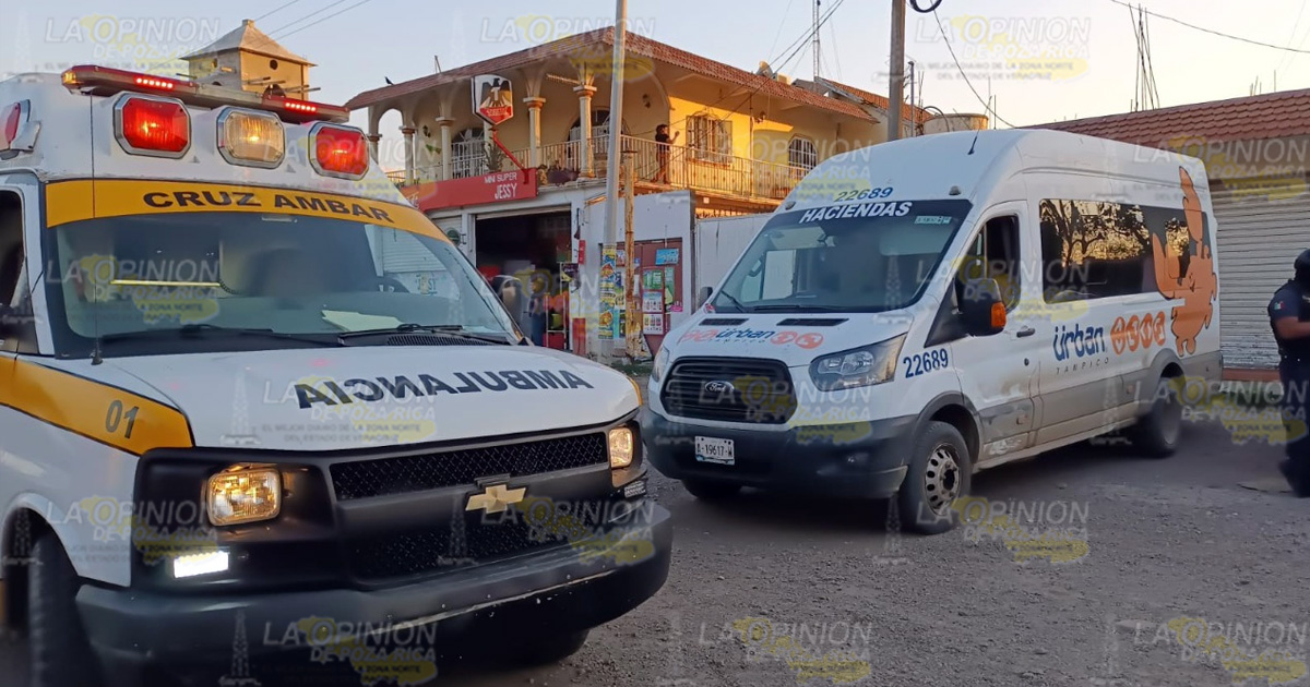 Arrollado por una camioneta