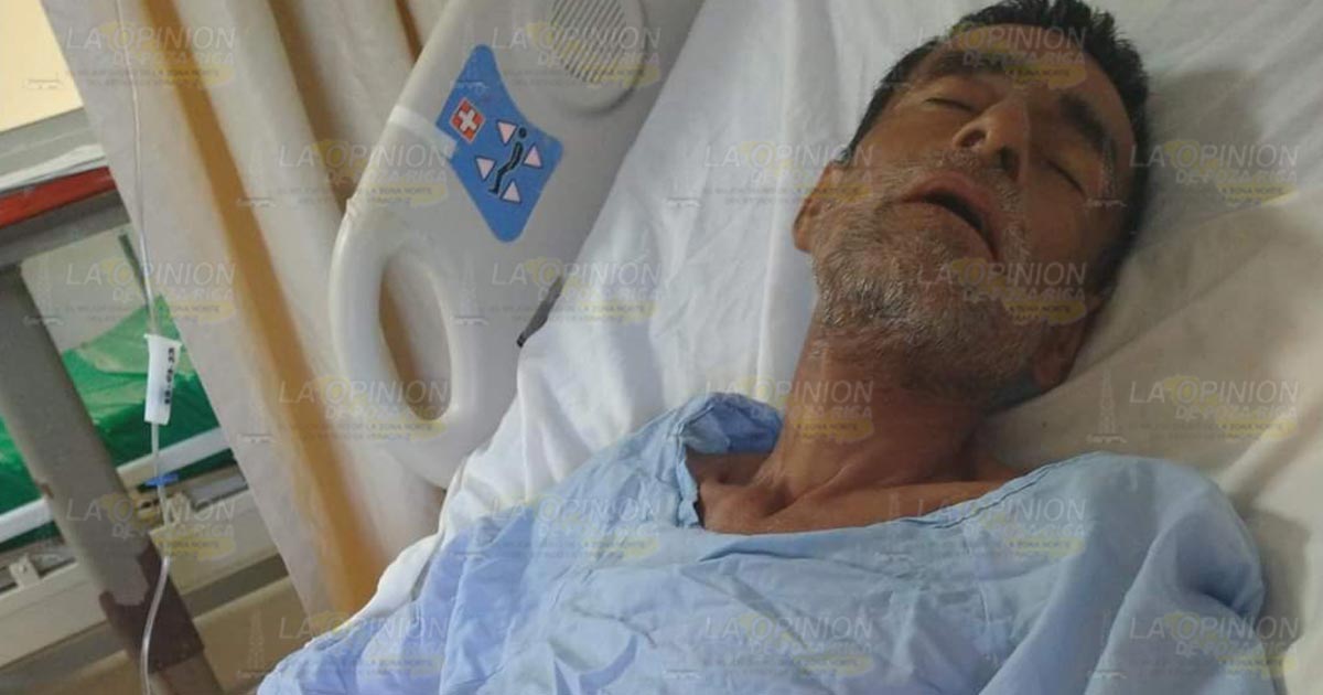 Buscan en Cazones a familia de hombre hospitalizado en Reynosa Buscan en Cazones a familia de hombre hospitalizado en Reynosa