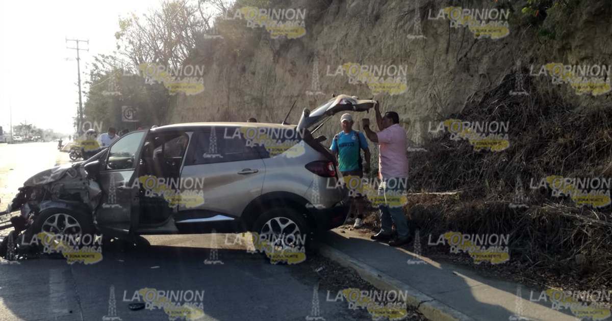 Carambolazo deja 6 heridos | VIDEO