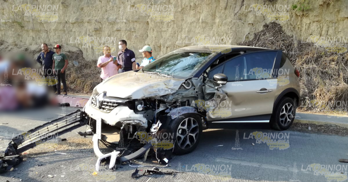 Carambolazo deja 6 heridos | VIDEO