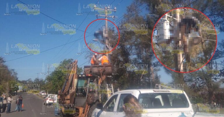 Casi muere electrocutado en Cazones