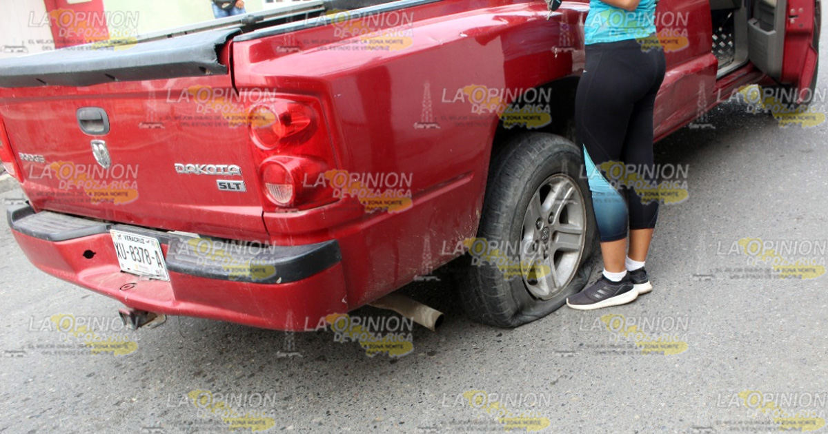 Chocan por alcance en la Anahuác