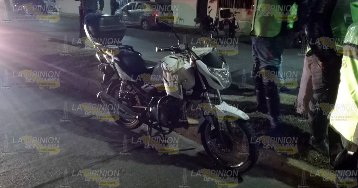 Derribado por una camioneta