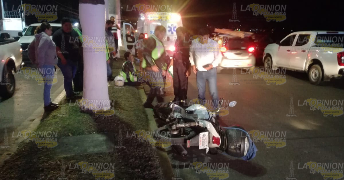 Derribado por una camioneta