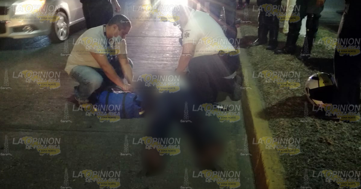 Derribado por una camioneta